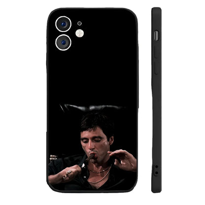 Coque de téléphone T-Tony M-Montana S-Scarface pour iPhone