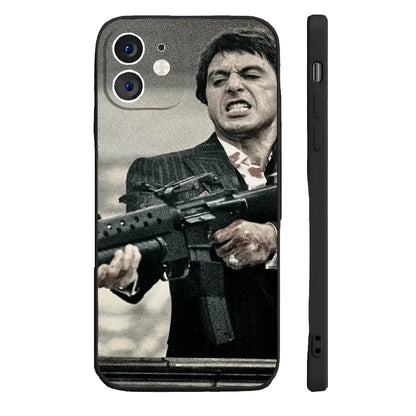 Coque de téléphone T-Tony M-Montana S-Scarface pour iPhone