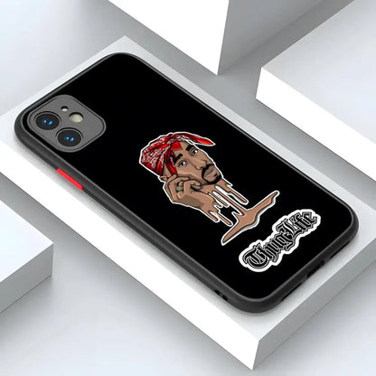 Coque de téléphone à l'effigie du rappeur 2Pac