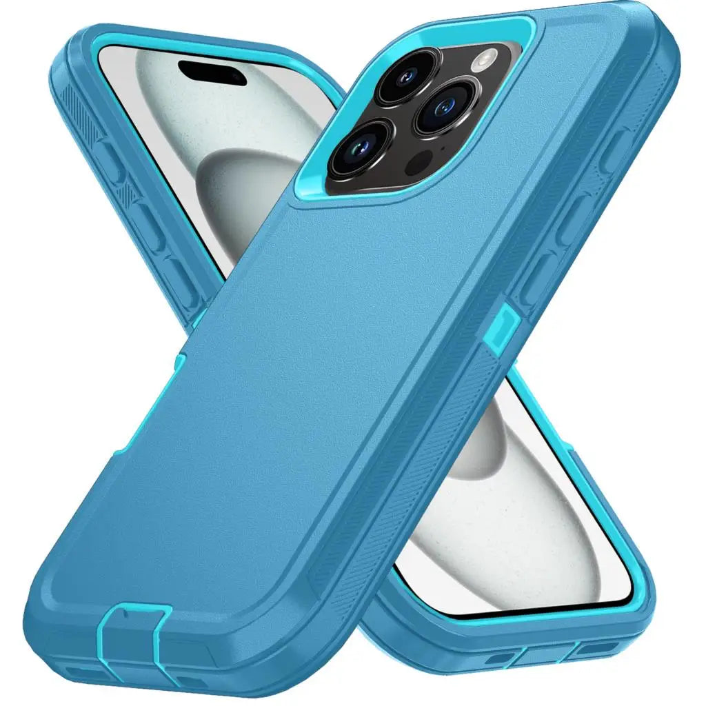 Coque de protection antichoc pour iPhone avec support