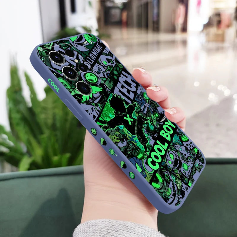 Coque de téléphone Cool Guy Graffiti pour Samsung Galaxy