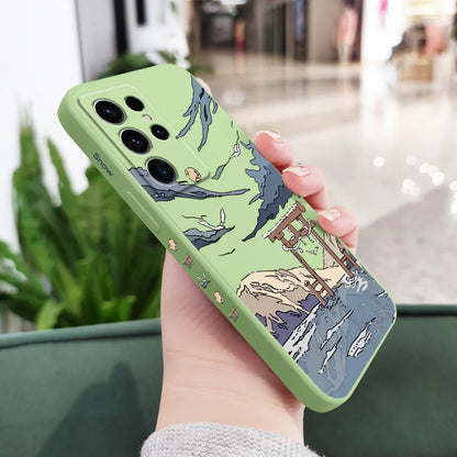 Étui de téléphone Snowy Gate pour Samsung