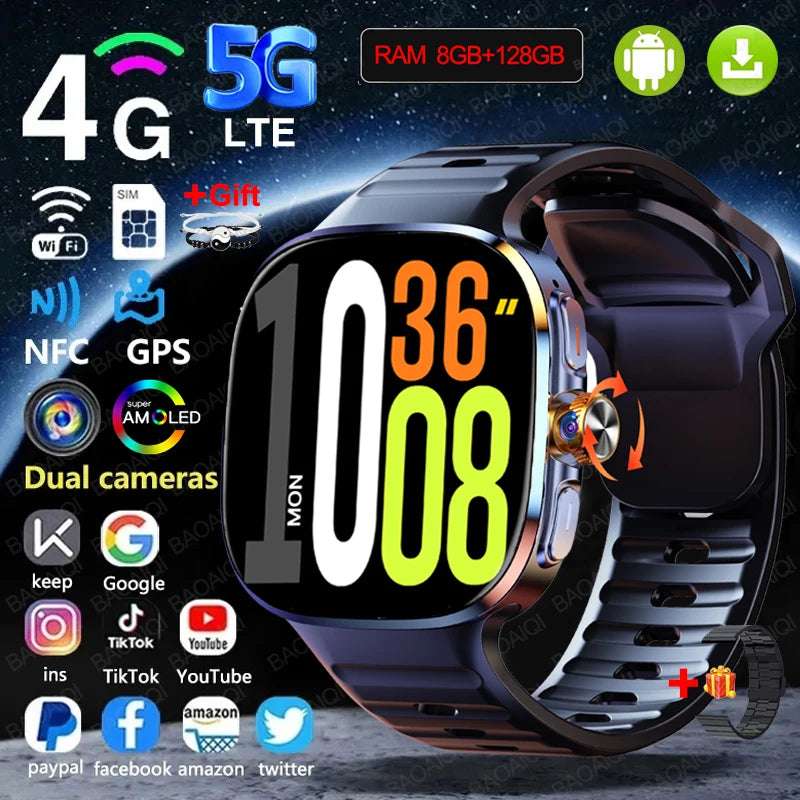Montre connectée 5G/4G Full Netcom