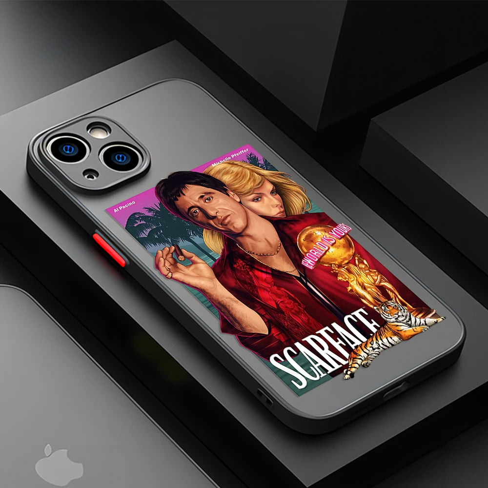 Coque de téléphone Scarface Tony Montana pour iPhone