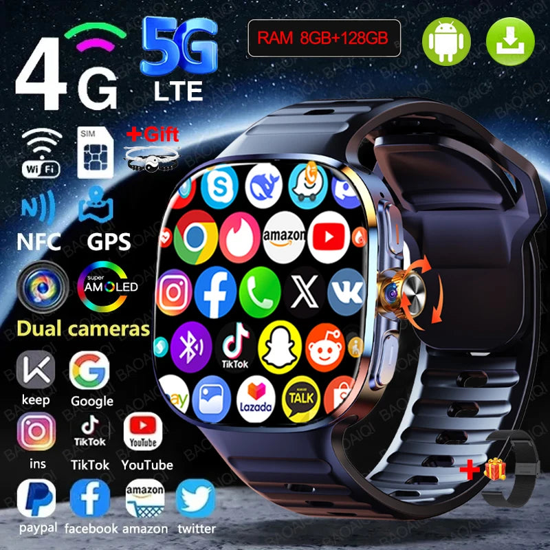 Montre connectée 5G/4G Full Netcom