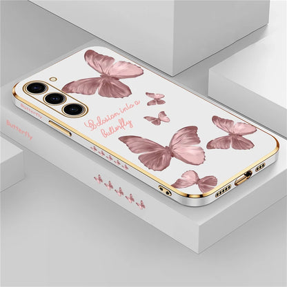 Étui de téléphone papillon pour Samsung Galaxy