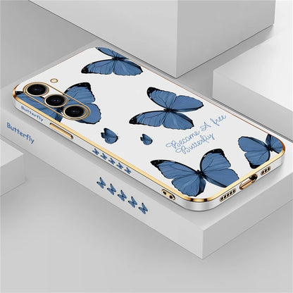 Étui de téléphone papillon pour Samsung Galaxy