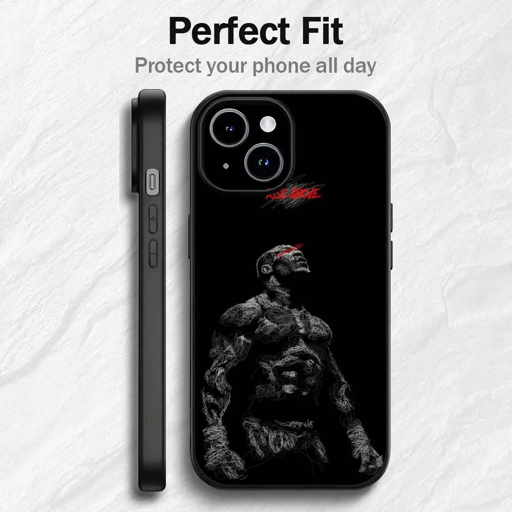 Coque de téléphone M-Mike Tyson Boxer pour iPhone