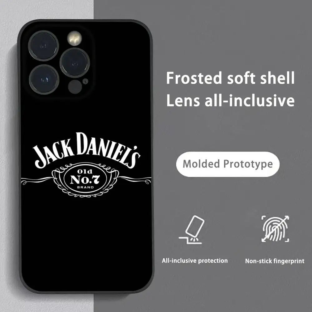 Coque de téléphone rétro classique J-Jack Daniels pour iPhone