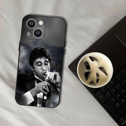 Coque de téléphone Tony M-Montana de S-Scarface pour iPhone