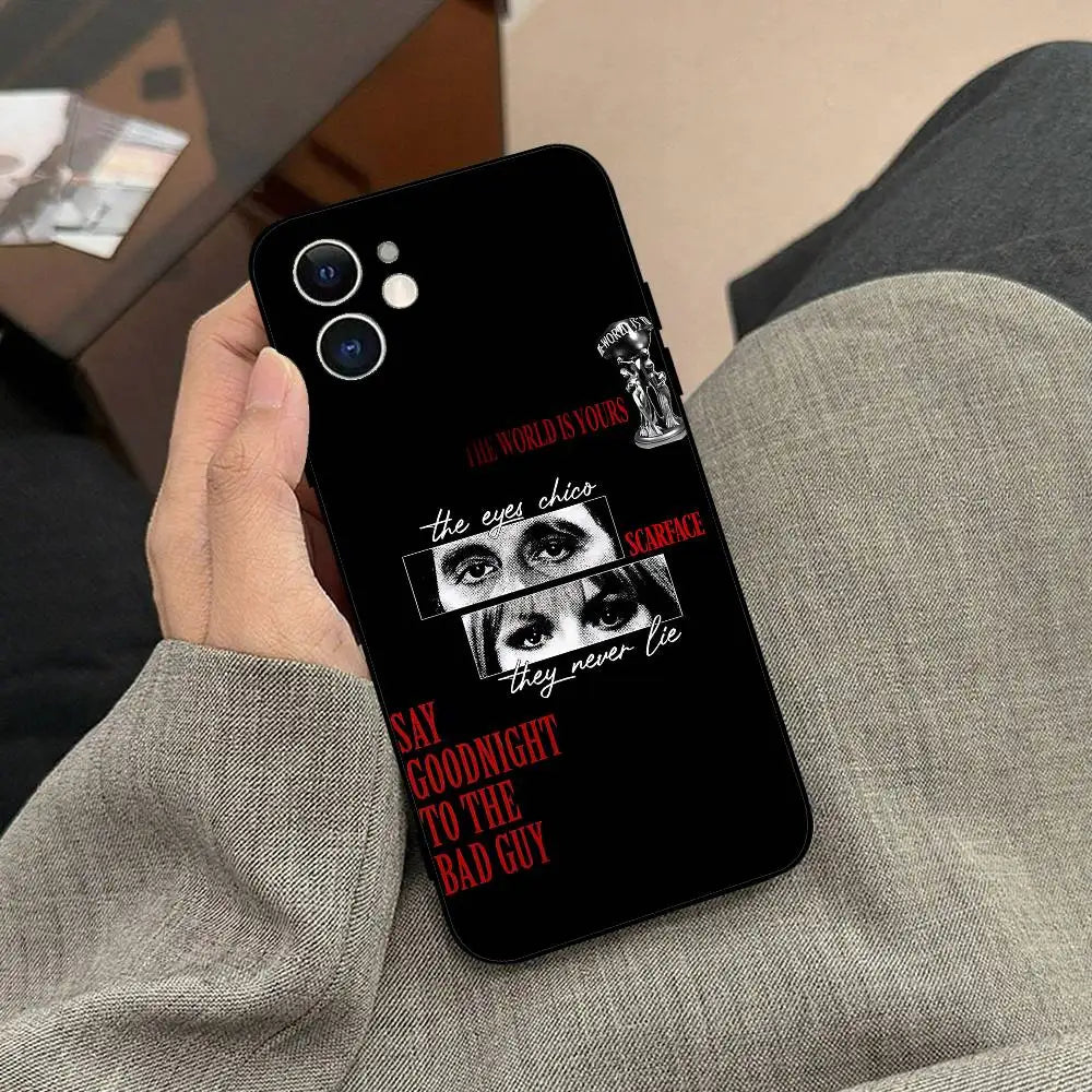 Coque de téléphone Scarface Tony Montana pour iPhone