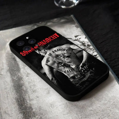 Coque de téléphone inspirée de la série télévisée américaine Sons of Anarchy pour iPhone