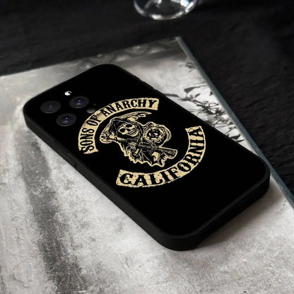 Coque de téléphone inspirée de la série télévisée américaine Sons of Anarchy pour iPhone