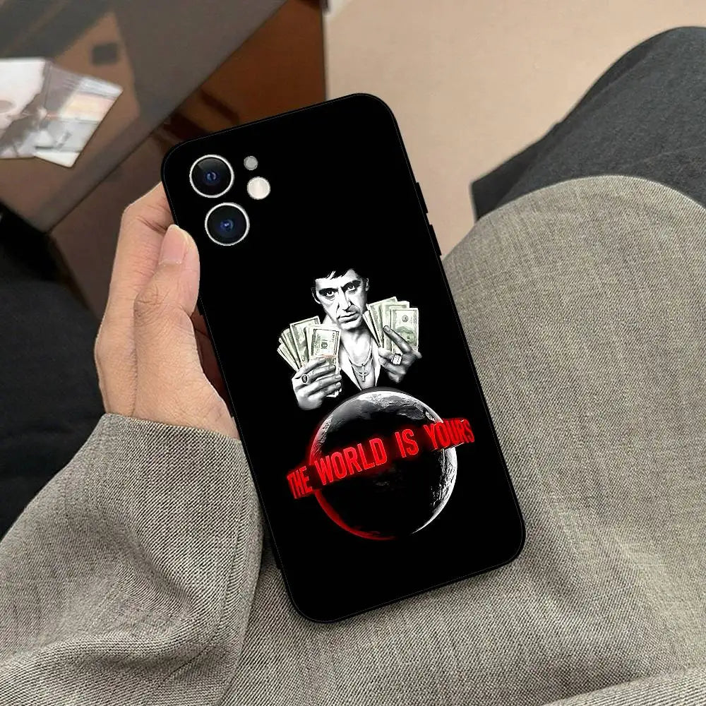 Coque de téléphone Scarface Tony Montana pour iPhone