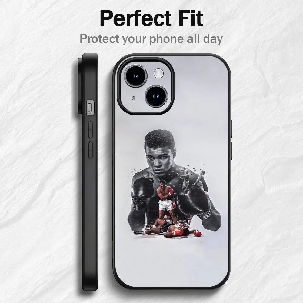 Coque de téléphone M-Mike Tyson Boxer pour iPhone