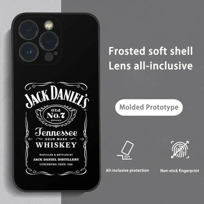 Coque de téléphone rétro classique J-Jack Daniels pour iPhone