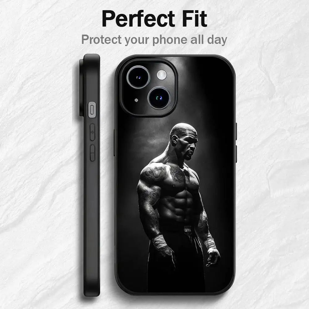 Coque de téléphone M-Mike Tyson Boxer pour iPhone