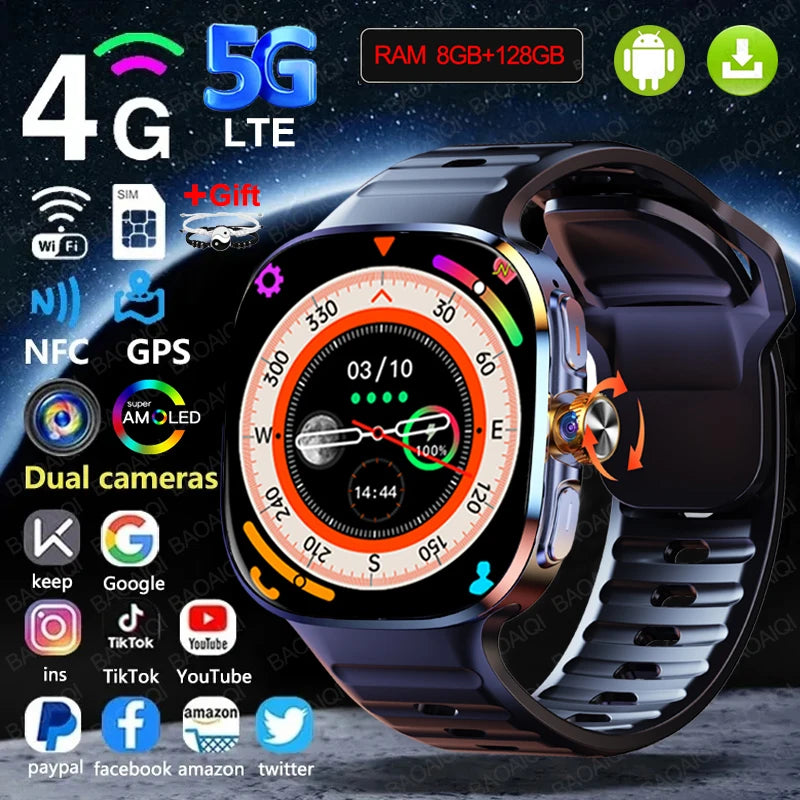 Montre connectée 5G/4G Full Netcom