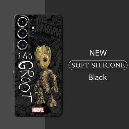 Coque souple Marvel Groot Baby pour Samsung Galaxy