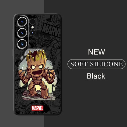Coque souple Marvel Groot Baby pour Samsung Galaxy