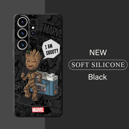 Coque souple Marvel Groot Baby pour Samsung Galaxy