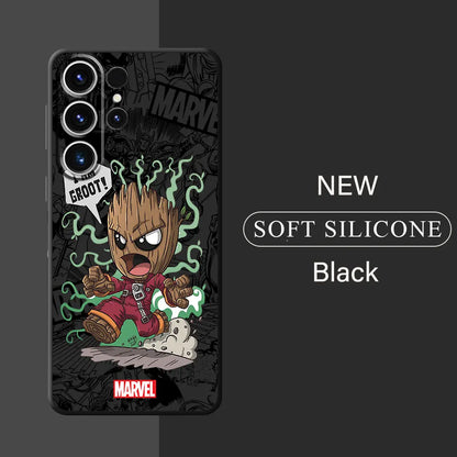 Coque souple Marvel Groot Baby pour Samsung Galaxy