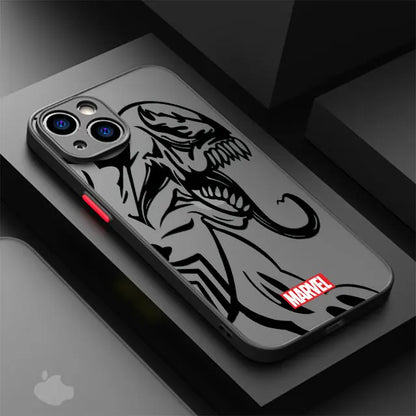 Coque mate transparente pour iPhone