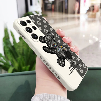 Coque de téléphone Ours mécanique pour Samsung