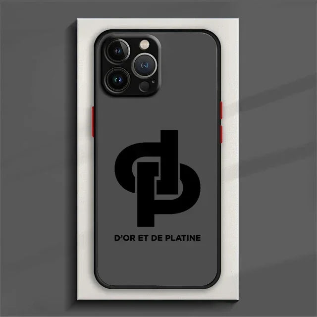 Coque de téléphone JuL pour iPhone - Finition translucide givrée
