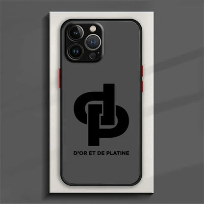 Coque de téléphone JuL pour iPhone - Finition translucide givrée