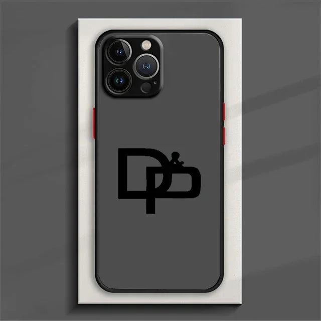 Coque de téléphone JuL pour iPhone - Finition translucide givrée